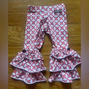 Matilda Jane Size 2 Years Secret Fields Sunset Geometric Bennys Leggings Pants